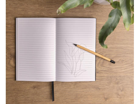 Bambus Infinity-Stift mit Radiergummi bedrucken