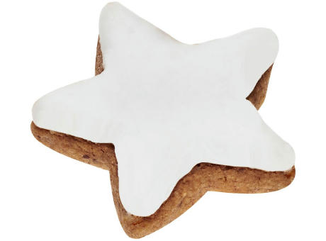 Bahlsen Zimtstern mit Zuckerguss Werbetüte,   1 Stück, Inhalt: Bahlsen Zimtstern mit Zuckerguss Werbeartikel