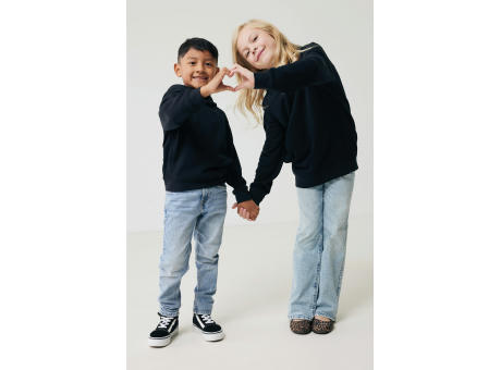 IQONIQ Yengo KidsHoodie mit Seitentaschen aus rec. Baumwolle bedrucken