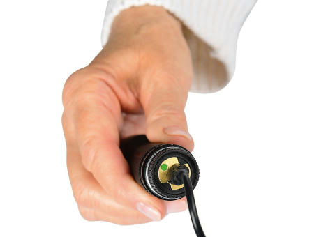 Aufladbare LED Leuchte "Nova Light 1200 L silber" Werbeartikel