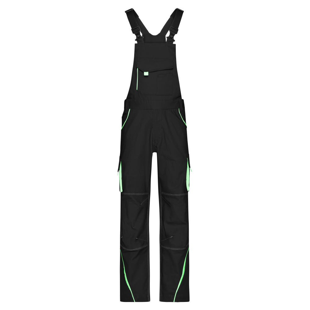 Product image Workwear Pants with Bib - COLOR - - Funktionelle Latzhose im sportlichen Look mit hochwertigen Details Werbeartikel