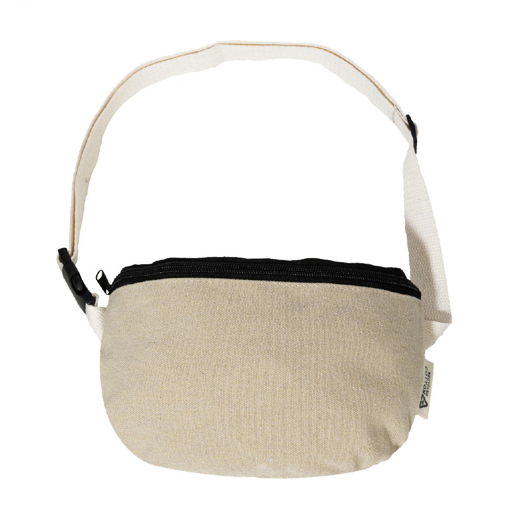 Gürteltasche aus recyceltem Canvas Rekan Hip Werbeartikel