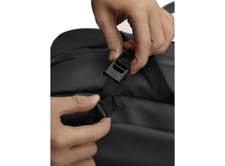 Urban wasserabweisende Wochenendtasche bedrucken