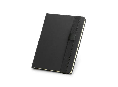 SHAKESPEARE. A5-Notizblock aus PU mit glatten elfenbeinfarbenen Blättern Werbeartikel