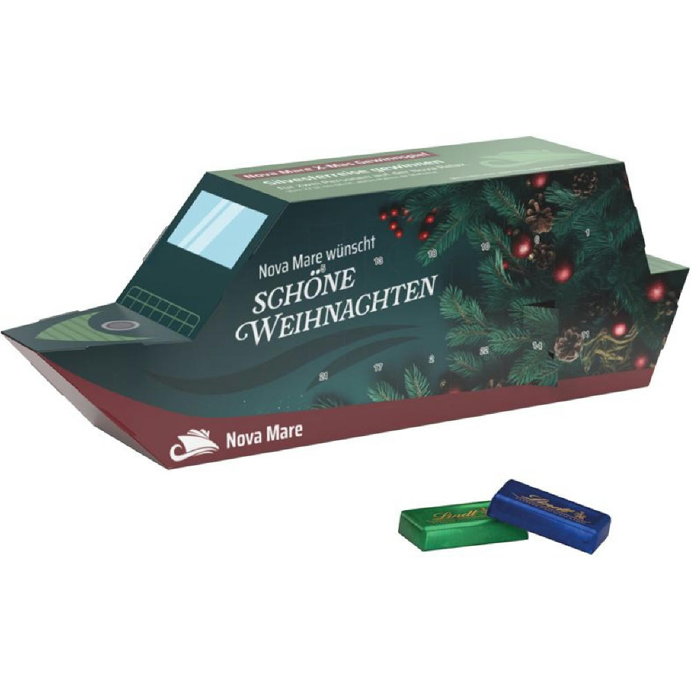 Adventskalender Schiff Werbeartikel