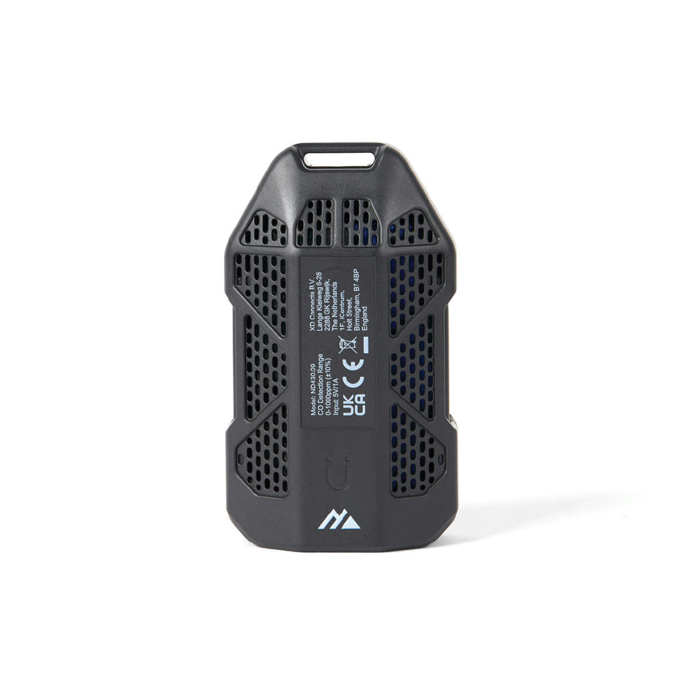 Nordic Drift Everest tragbarer CO-Detektor mit LED & Alarm Werbeartikel