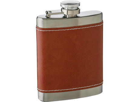 Flachmann aus Edelstahl Cedric Werbeartikel