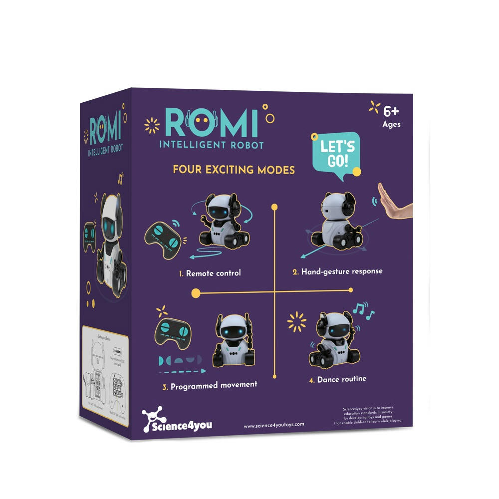 ROMI INTELLIGENT ROBOT. Lernspielzeug für Kinder Werbeartikel