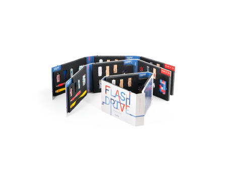 FLASH DRIVE SHOWCASE. Muster-Set bedruckte USB-Sticks bedrucken