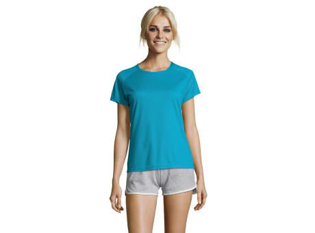 SPORTY DAMENT-SHIRT  140g bedrucken