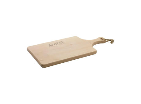 Alder Wood Cutting Board Handle Schneidebrett Werbeartikel