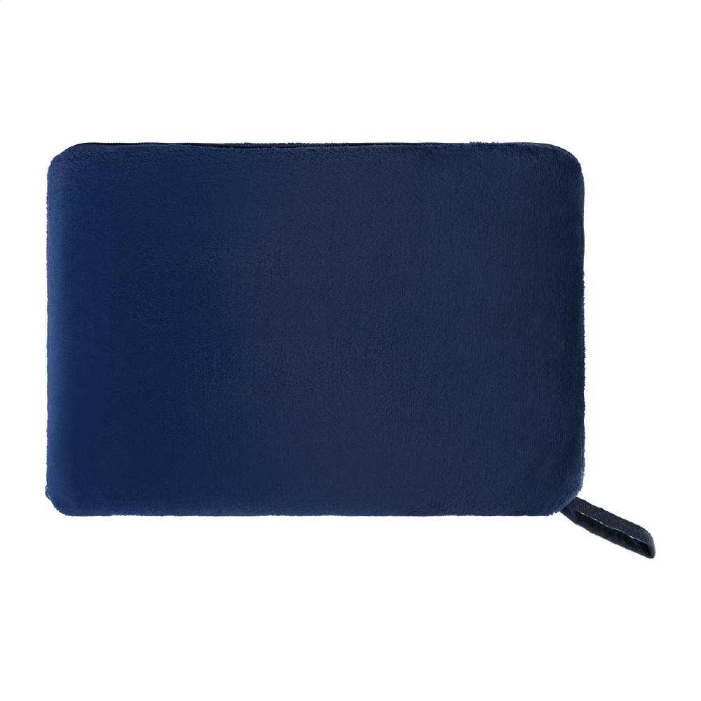 2in1 Reisedecke und -kissen Napwrap Werbeartikel