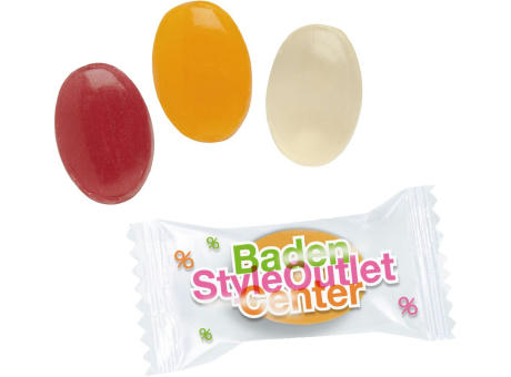 Spezialitäten-Bonbons im Flowpack Werbeartikel