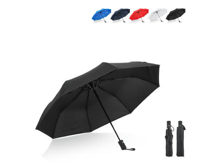 Daintree 190T Pongee 21.5" Faltbarer windproof Regenschirm Auto open Werbeartikel