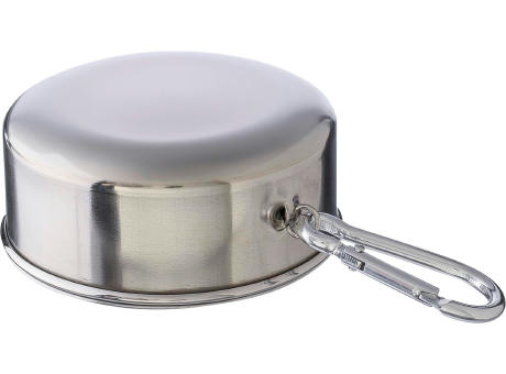 Edelstahl-Faltbecher Annette Werbeartikel