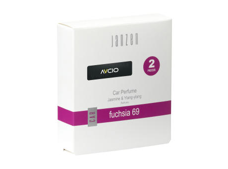 Janzen Car Perfume Fuchsia 69 Werbeartikel