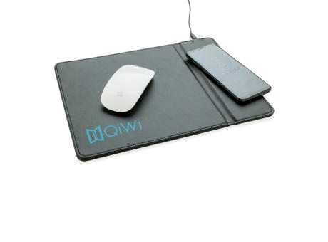 Mousepad mit Wireless-5W-Charging Funktion Werbeartikel