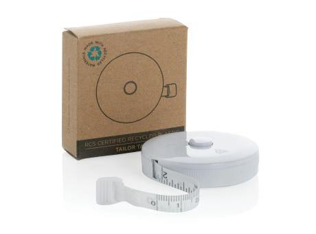 Schneiderband aus RCS recyceltem Kunststoff bedrucken