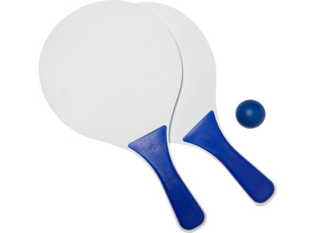 Beachball Tennisspiel aus Holz Eliza Werbeartikel