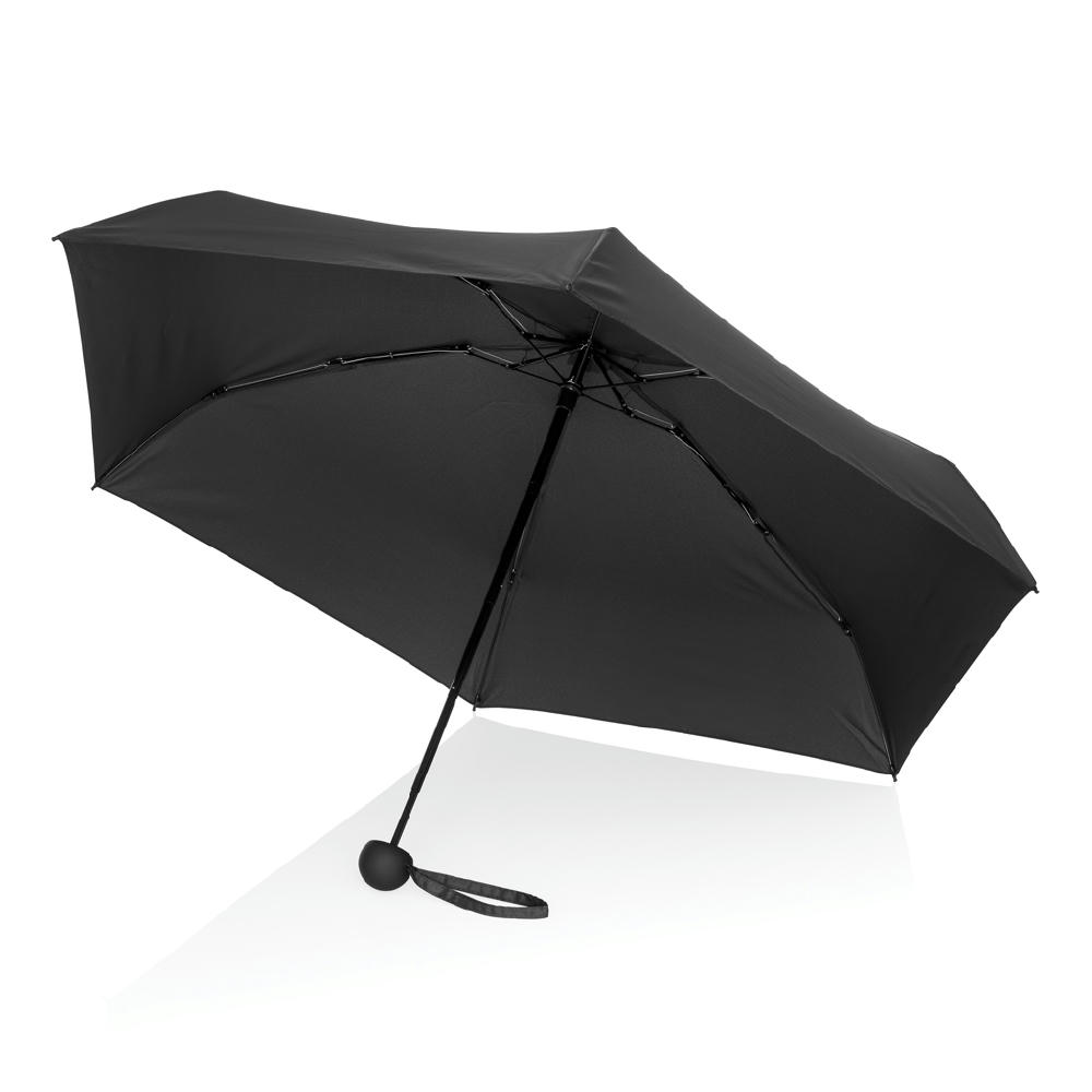 19,5“manueller Super-Mini-Schirm aus Aware™ rPET 190T Pongee Werbeartikel