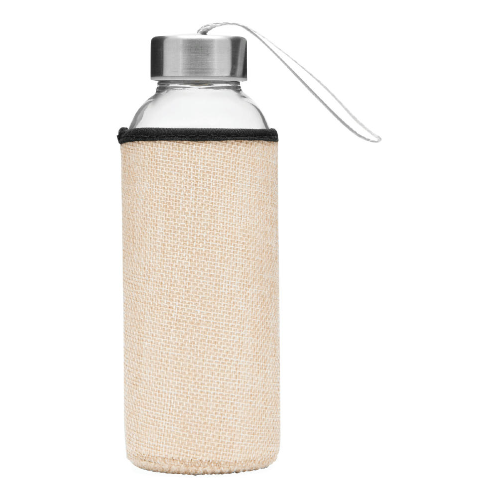 TAKE JUTY - Glas-Trinkflasche Werbeartikel