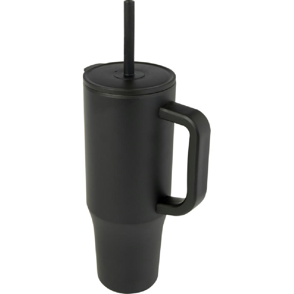 Brady 900 ml RCS-zertifizierter Isolierbecher mit Silikon Trinkhalm Werbeartikel