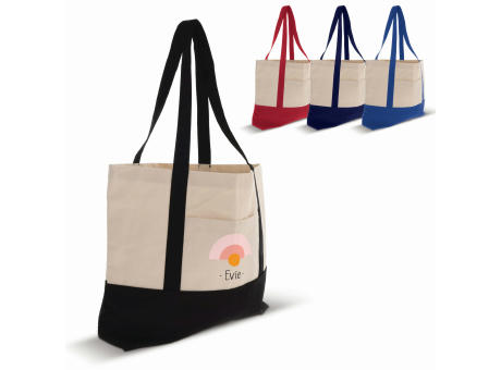Product image Strandtasche Baumwollsegeltuch OEKO-TEX® 280g/m² 42x10x30cm bedrucken