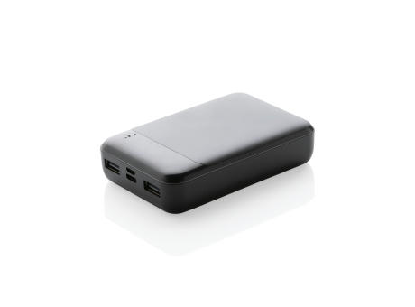 10.000 mAh Powerbank aus RCS Standard recyceltem Kunststoff bedrucken