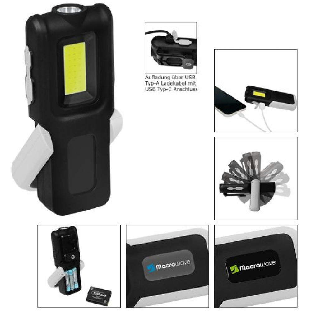 Product image LED Arbeitsleuchte mit Dualbetrieb "Hybrid Power Light 500 L" Werbeartikel