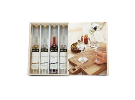 Geschenkset / Präsenteset: 4er Barset Werbeartikel