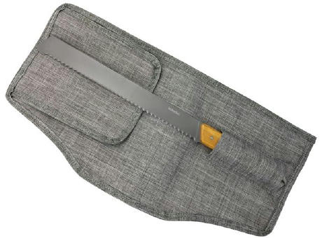 Brotmesser 'Stavanger', Olivenholz Werbeartikel