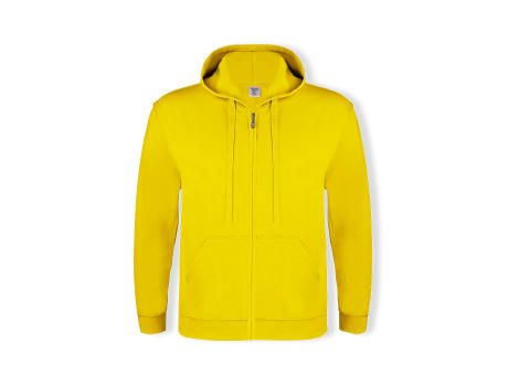 Product image Erwachsene Sweatshirt mit Kapuze + Reißverschluss "keya" SWZ280 Werbeartikel