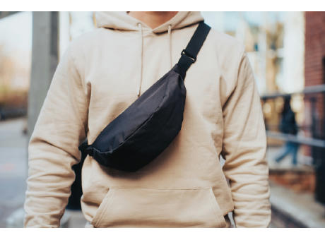 Crescent AWARE™ RPET Half-Moon Sling Tasche bedrucken