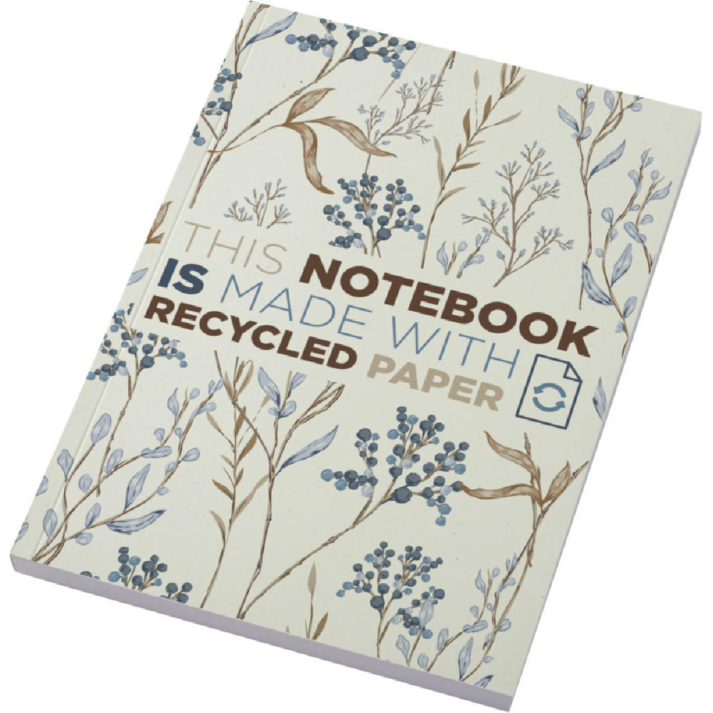 Product image Novella Austen A5 Softcover Notizbuch aus Recyclingmaterial – 100 Blatt Werbeartikel