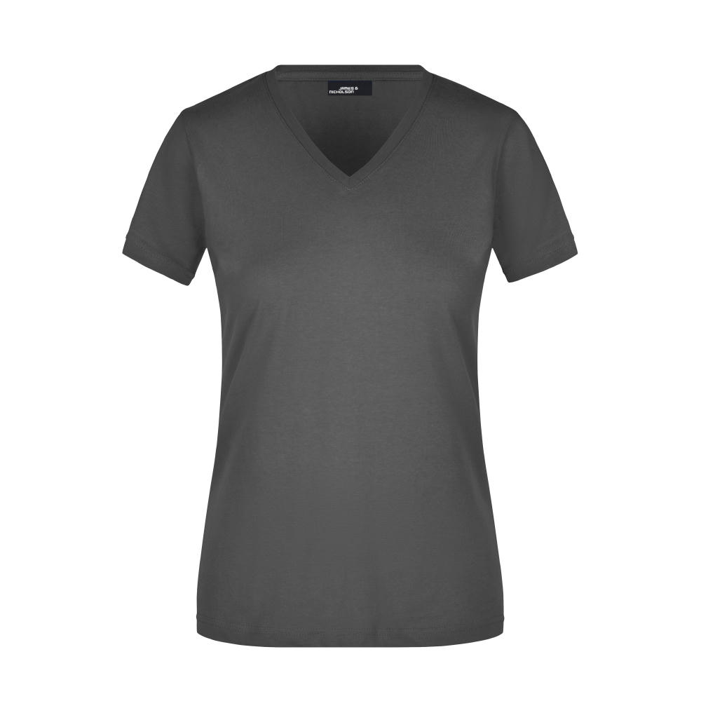 Product image Ladies' Slim Fit V-T - Figurbetontes V-Neck-T-Shirt Werbeartikel