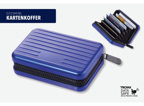 TROIKA Kreditkartenetui KARTENKOFFER Werbeartikel