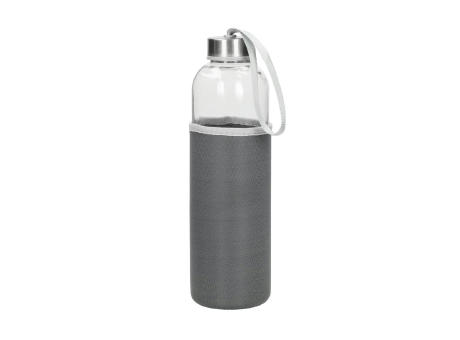 Product image Glasflasche mit Hülle "Pure", 0,7l bedrucken