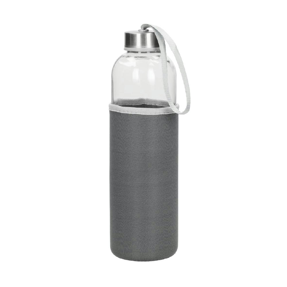 Product image Glasflasche mit Hülle "Pure", 0,7l Werbeartikel