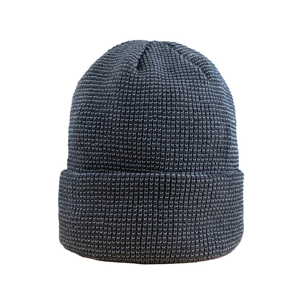 Product image Exclusive Recycled Reflective Rib Beanie Werbeartikel