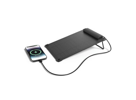 Solarpulse 5W tragbares Solarmodul aus RCS rPlastik Werbeartikel