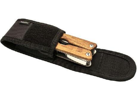 Gürteletui aus Nylon für Zange 'Slim', schwarz Werbeartikel
