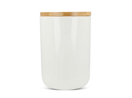 Vorratsdose Keramik &amp; Bambus 900ml Werbeartikel