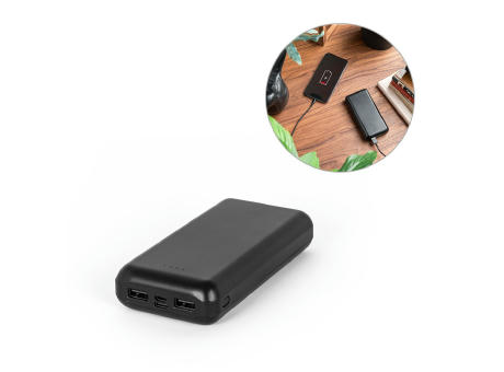 LEAKEY 20. Powerbank 20'000 mAh aus recyceltem ABS (100% rABS) bedrucken