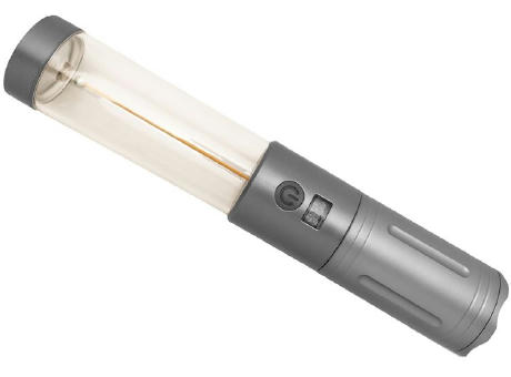 Wiederaufladbare 2-in-1 Laterne / Taschenlampe 'Corell' Werbeartikel