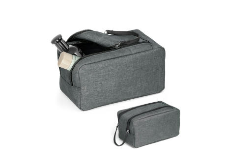 WAYNE. Kulturbeutel aus 600D HD mit einem Träger Werbeartikel