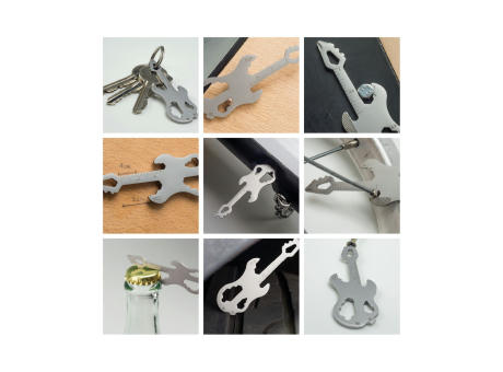 ROMINOX® Key Tool // Guitar - 19 functions (Gitarre) bedrucken