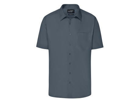 Product image Men's Business Shirt Short-Sleeved - Klassisches Shirt aus strapazierfähigem Mischgewebe Werbeartikel