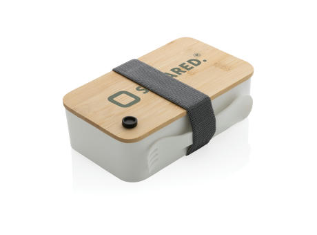 RCS RPP Lunchbox mit Bambusdeckel Werbeartikel