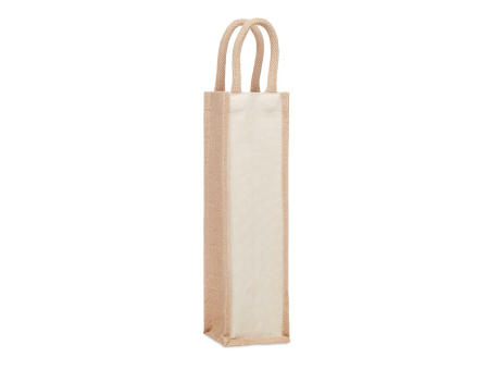 Product image Flaschen-Geschenktasche Jute Werbeartikel
