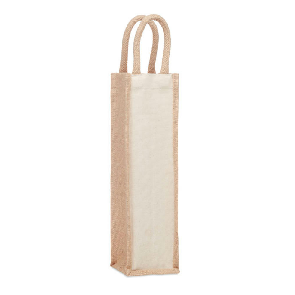 Product image Flaschen-Geschenktasche Jute Werbeartikel